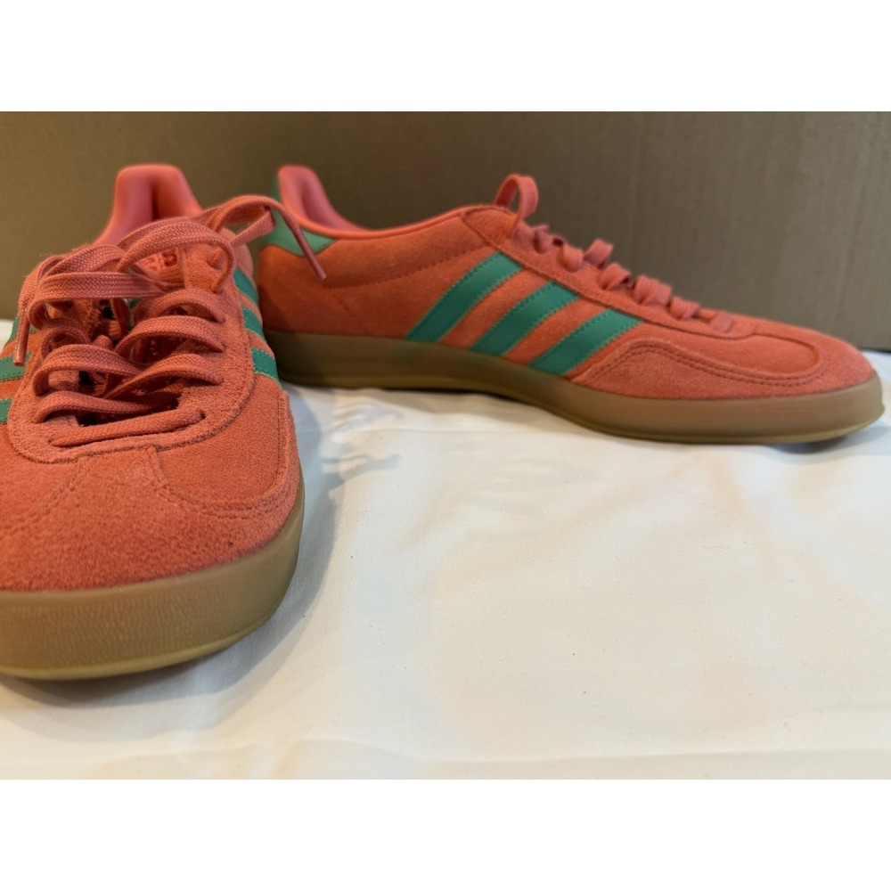 Adidas Gazelle Scarlet Court Green Mens 11 NWOB - Picture 3 of 7